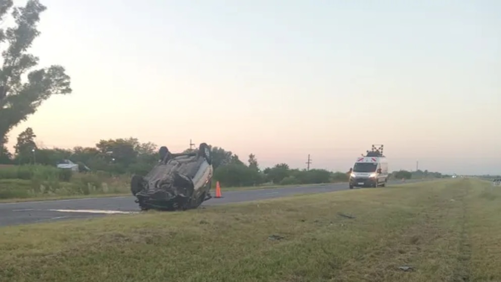 Murió un agente penitenciario tras chocar contra un caballo en la autopista Rosario–Santa Fe