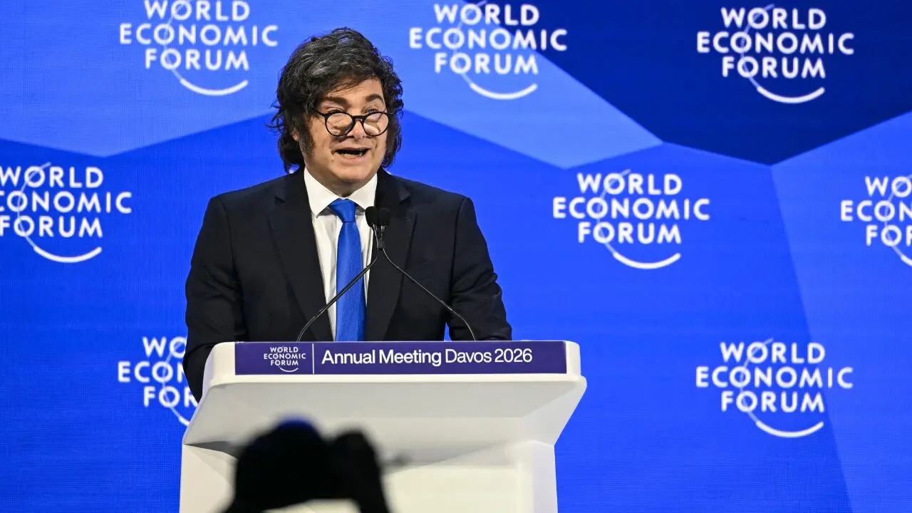 Elogio del Washington Post a Milei: "Dio una clase de economía en Davos"