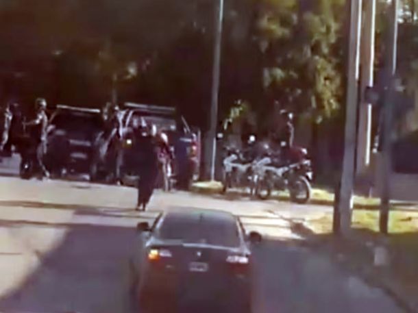 Máxima tensión: arrojaron una granada a un patrullero durante un operativo policial