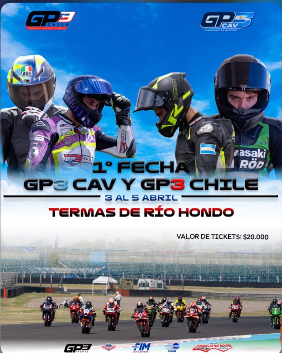 El Autódromo de Termas levanta el telón del 2026 con el GP3 y el CAV