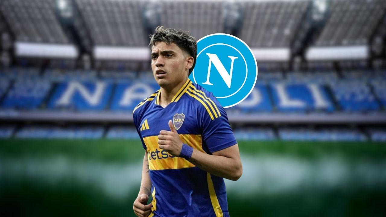 Bombazo en Boca: Napoli sueña con Zeballos y evalúa pagar la cláusula
