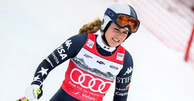 Deportes: La dura caída de Lindsey Vonn en Suiza a una semana del comienzo de los Juegos Olímpicos
