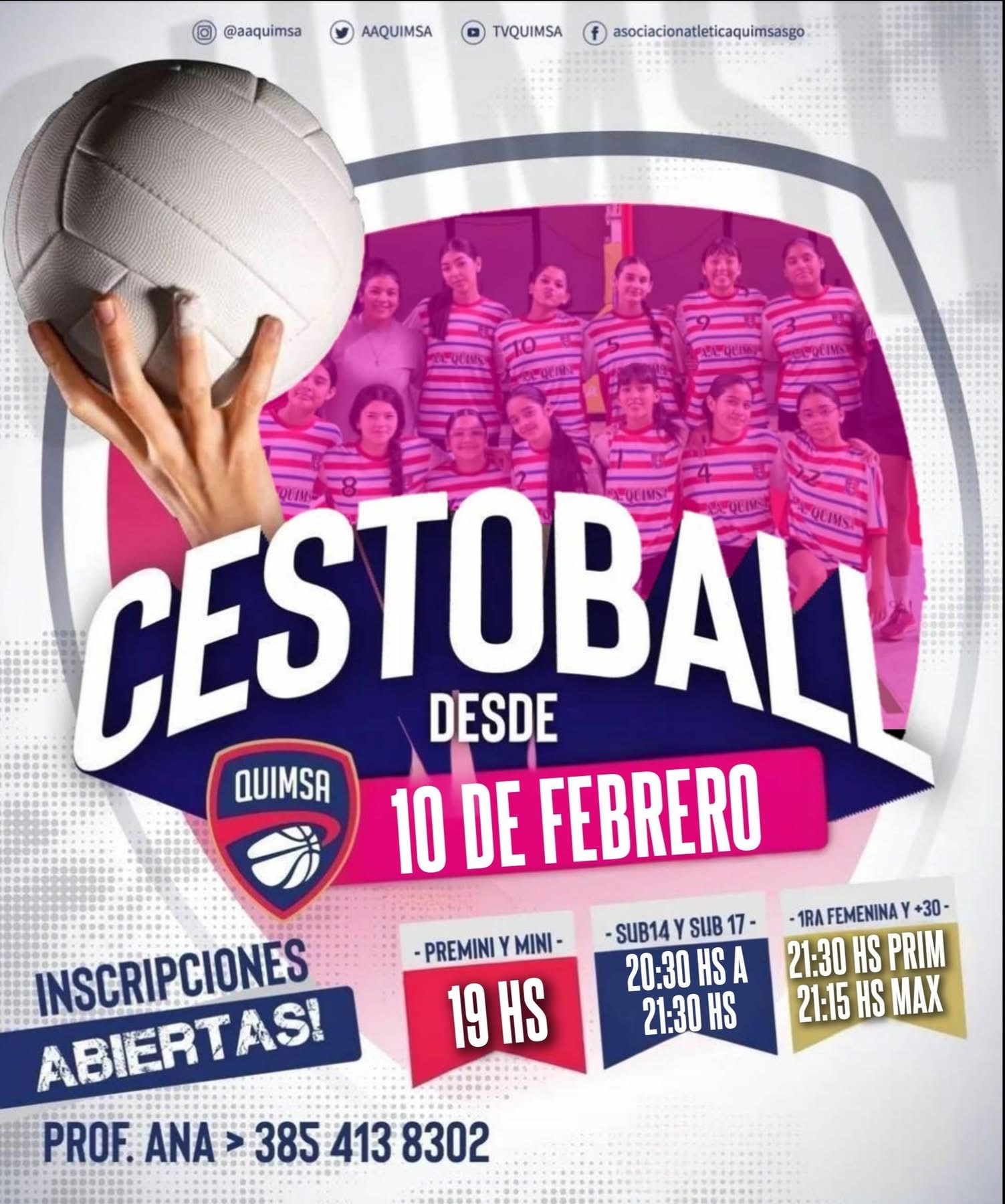 El Cestoball de la Fusión vuelve a entrenar y se prepara para un nuevo año