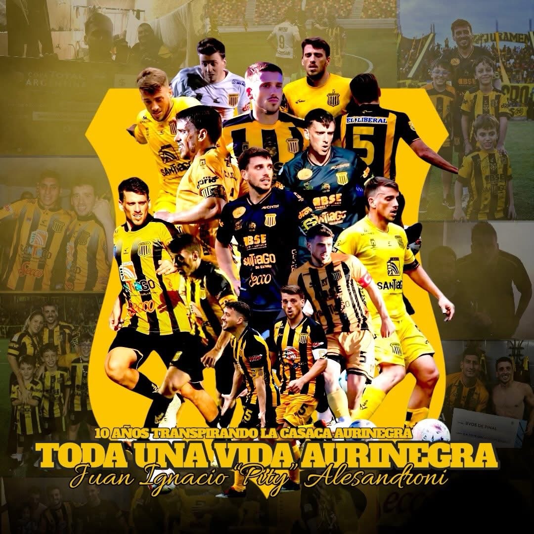 Alesandroni y una década aurinegra: “Vivirlo para mí es la gloria”