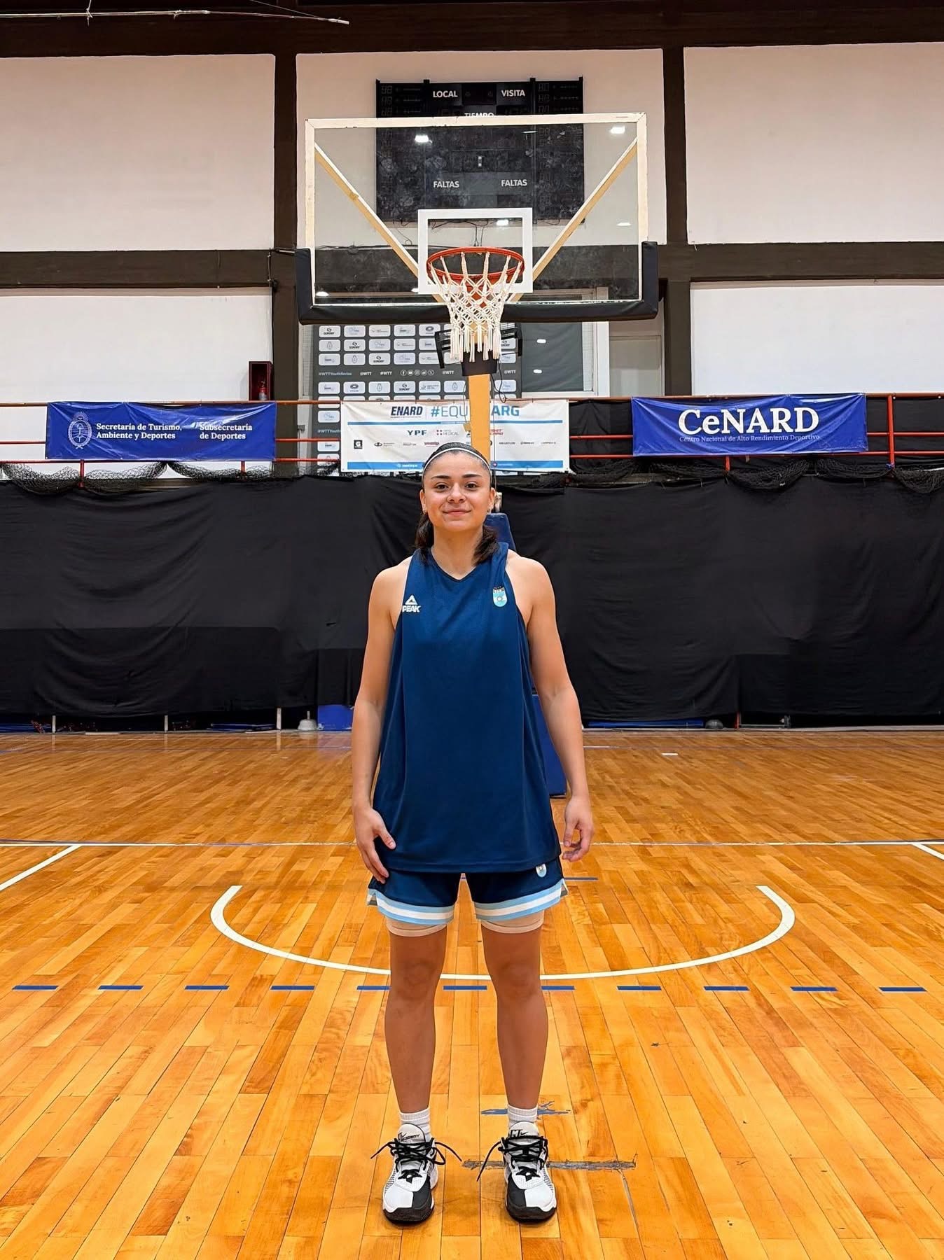 Josefina Peralta participa del Campus de Desarrollo U18 en el CeNARD