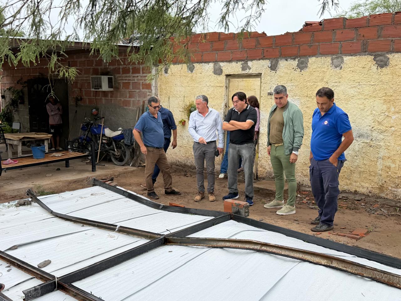 El Gobierno Provincial trabaja en las zonas afectadas por la crecida y los fenomenos climáticos