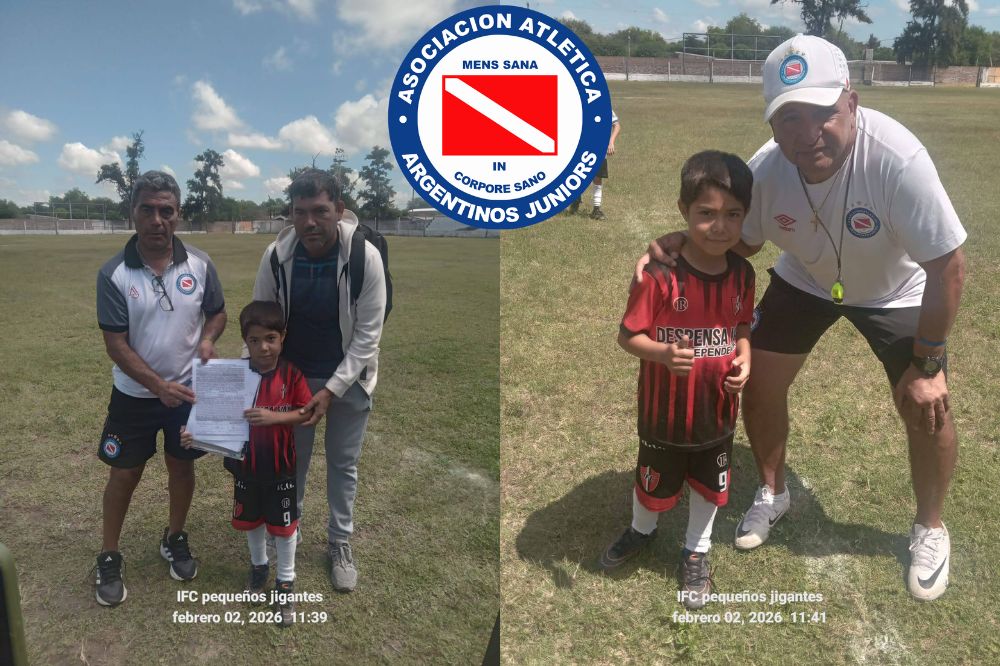 De La Banda a la "Casa de D10S": un pequeño crack santiagueño fichó para Argentinos Juniors
