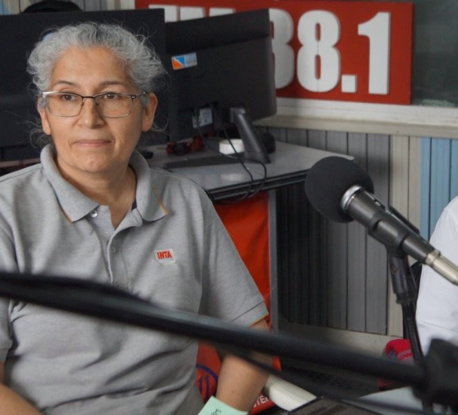 "Las políticas del gobierno de la Nación apuntan a desfinanciar y destruir el patrimonio del Estado", dijo la dirigente gremial Rita Luna