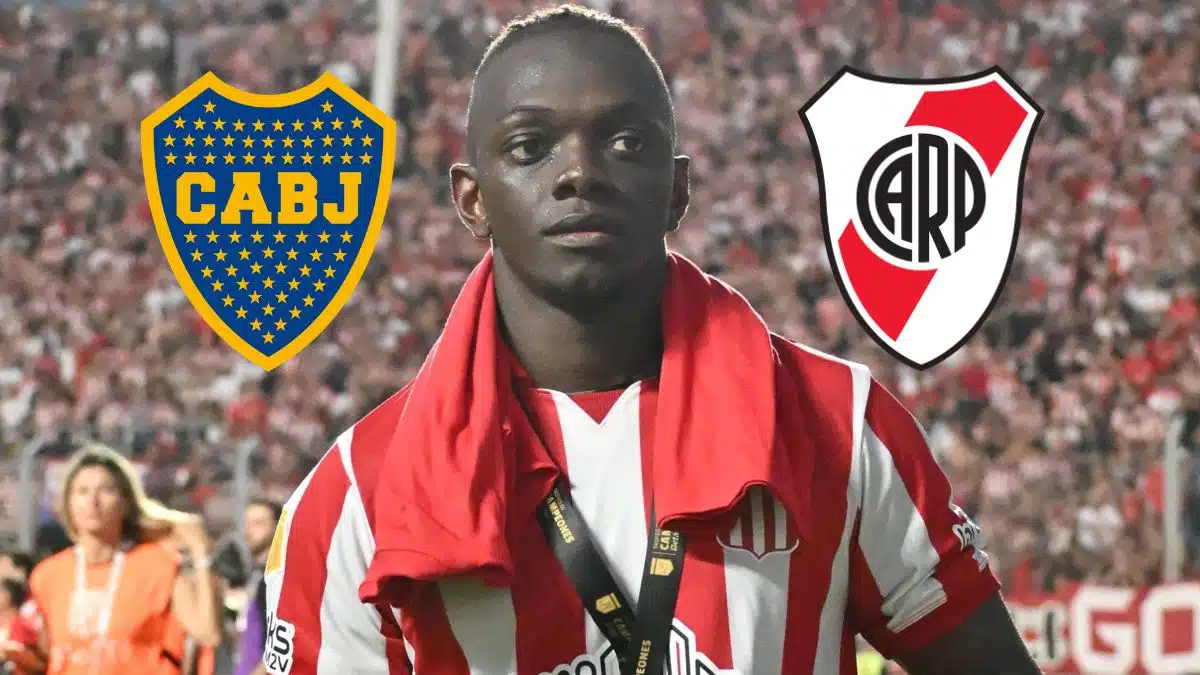 Edwuin Cetré, ofrecido a River tras frustrarse su pase a Boca