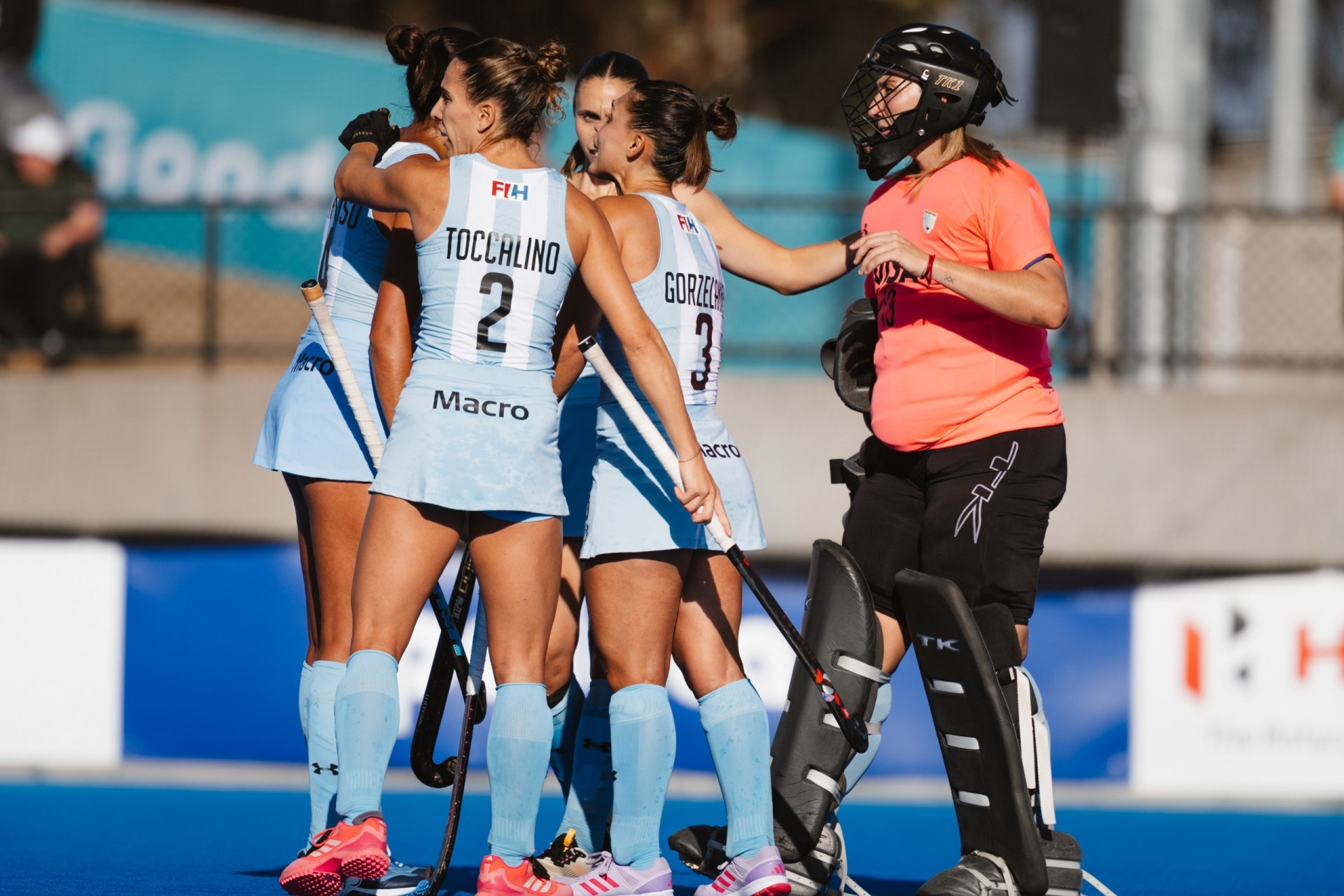 Las Leonas barrieron en Australia: goleada 3-0 para cerrar una serie perfecta