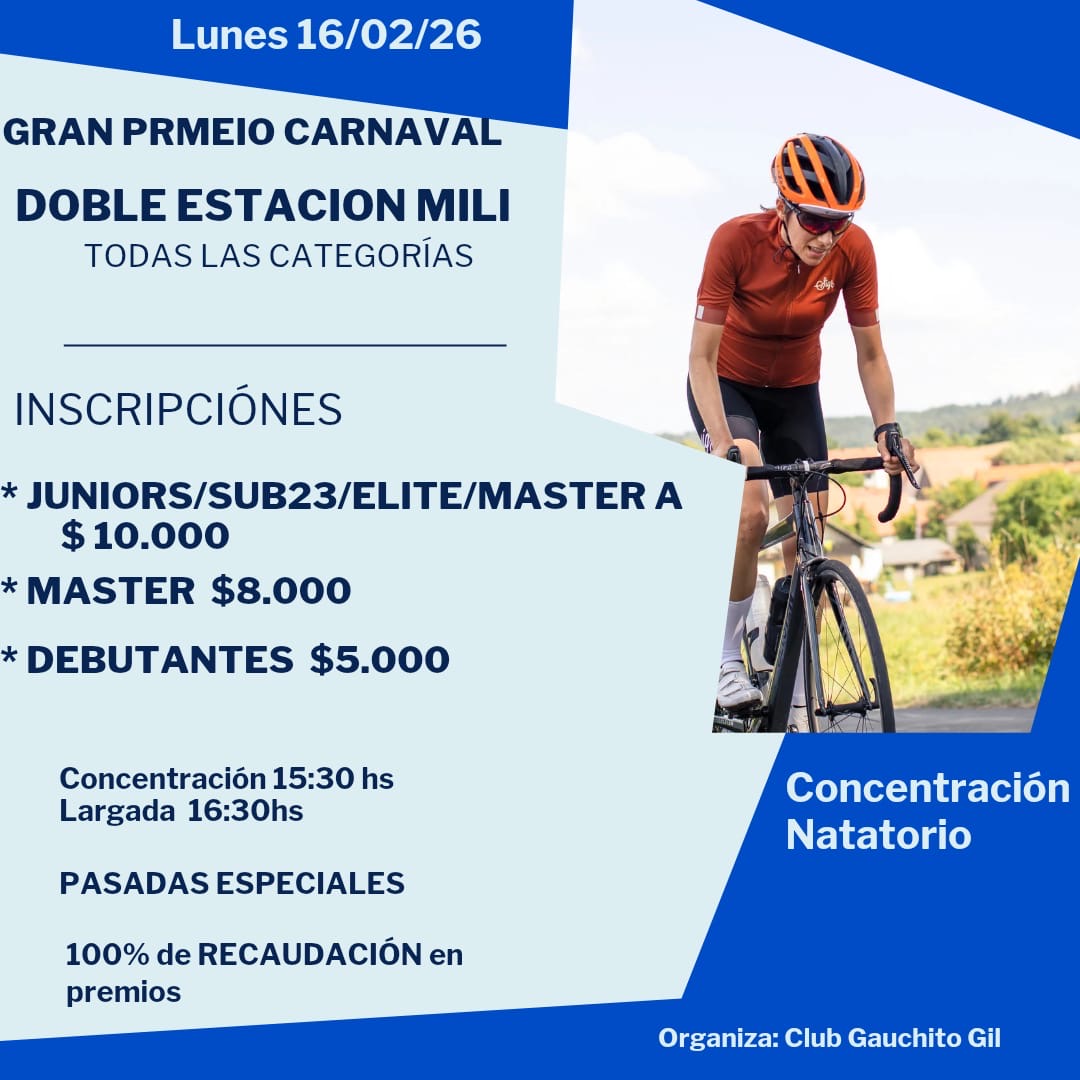 Doble Estación “Mili”: el Club Gauchito Gil organiza una gran competencia este lunes feriado