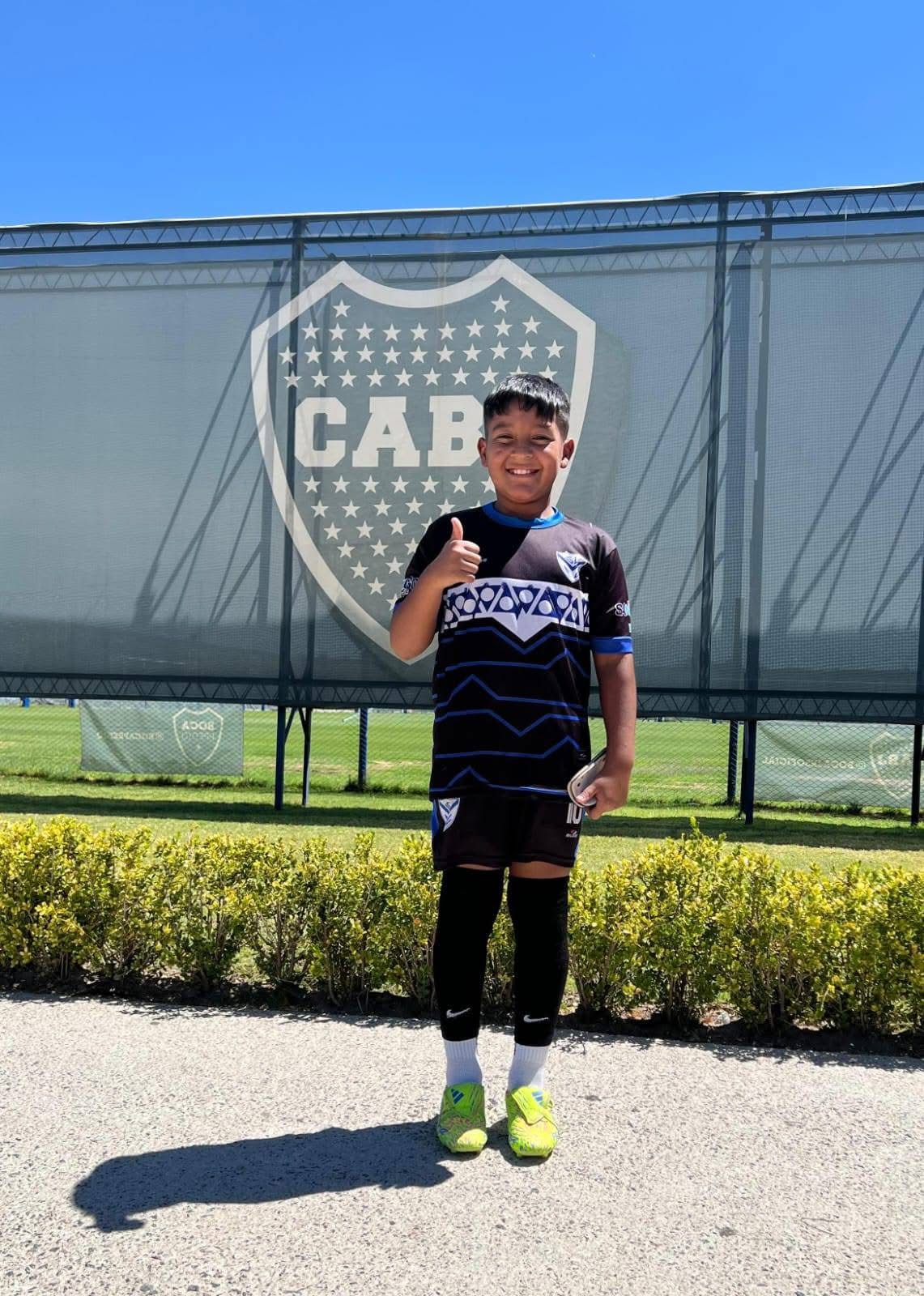 Valentino Rojas, la joven promesa santiagueña que hará pruebas en Boca Juniors