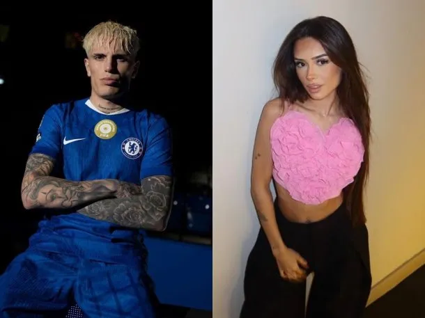 El nuevo romance de Garnacho generó polémica: empezó cuando ella era menor y hoy tiene 18 años