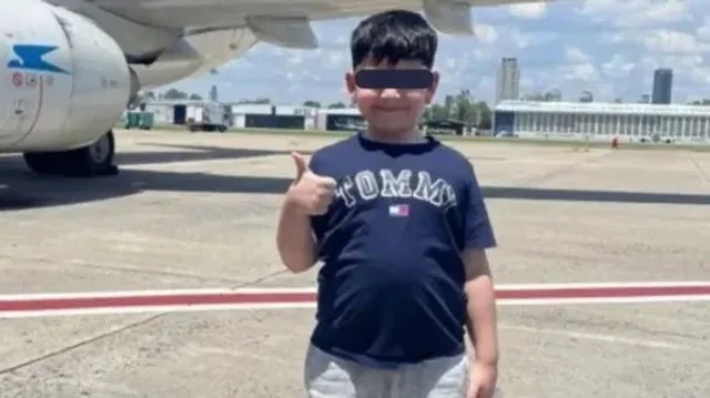 La conmovedora primera imagen de Bastián internado tras el brutal accidente en Pinamar: "Sos muy fuerte, hijo"