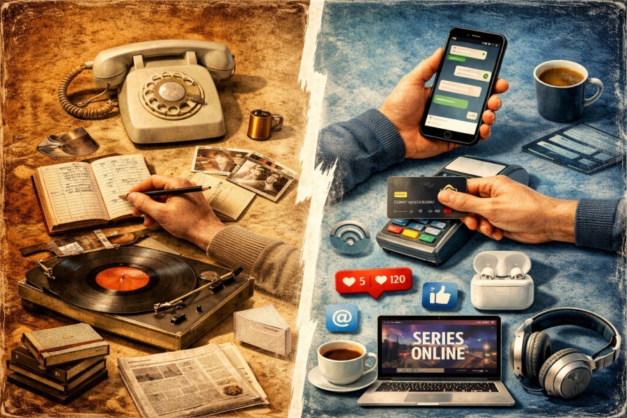 INFORME EXCLUSIVO NUEVO DIARIO: De la libreta al celular: cómo cambiaron nuestras costumbres en apenas una generación