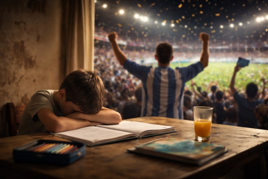 INFORME NUEVO DIARIO: Cuando no hay plata para un hijo pero sí para la cancha