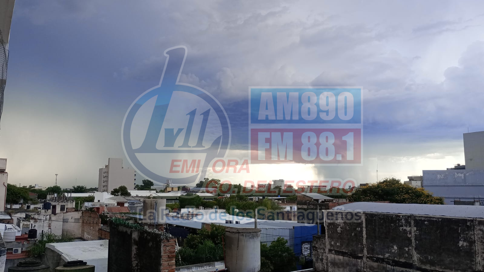 Alerta por tormentas fuertes en Santiago del Estero: posible granizo y ráfagas