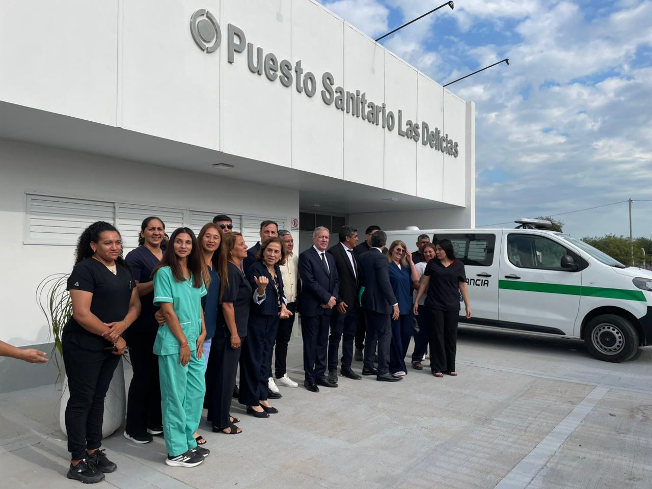 Nuevo puesto sanitario en Las Delicias y el rol de los médicos en el interior