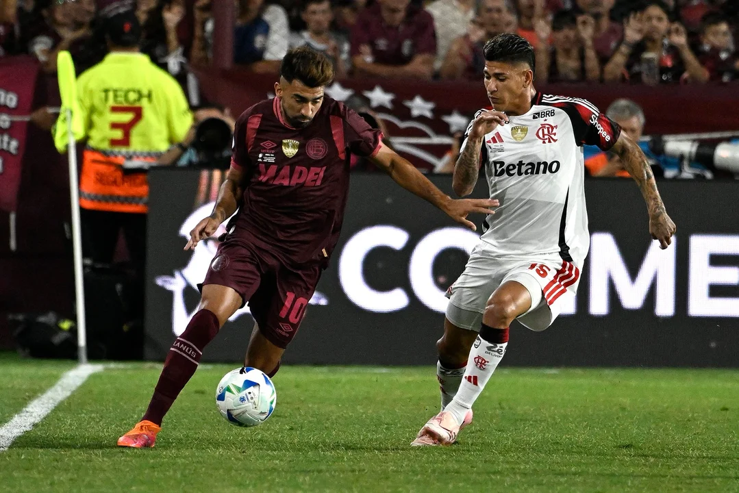 Recopa: Flamengo obligado a remontar mientras Lanús busca la gloria continental