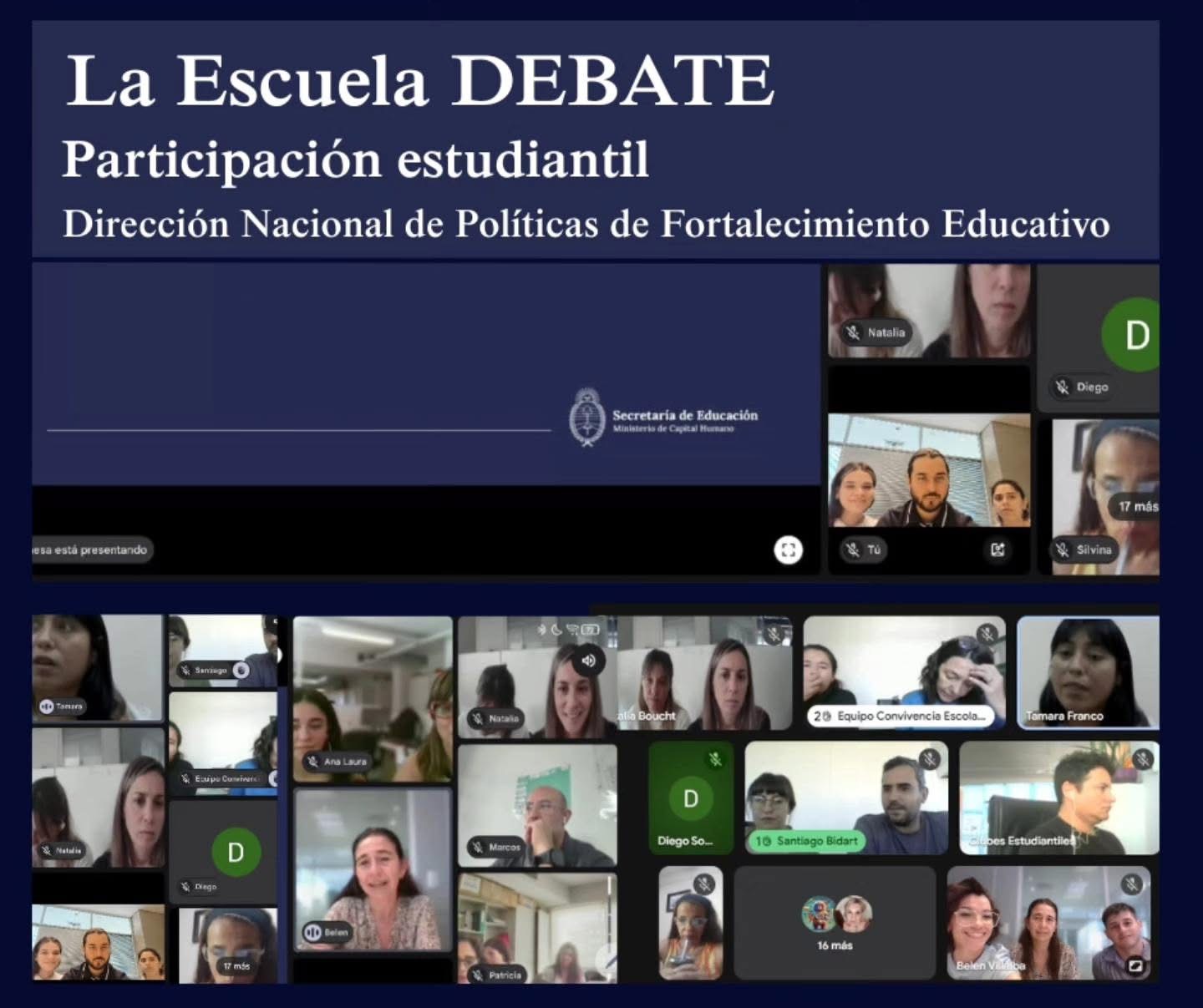 Santiago del Estero avanza con el programa “La Escuela Debate” para fortalecer el pensamiento crítico en estudiantes