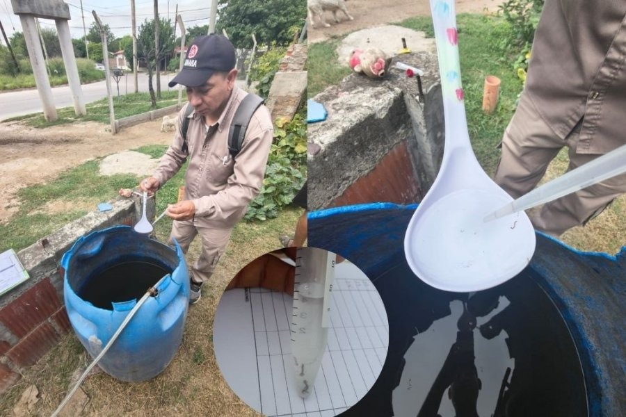 Gran operativo de control y fumigación contra el dengue en la Capital