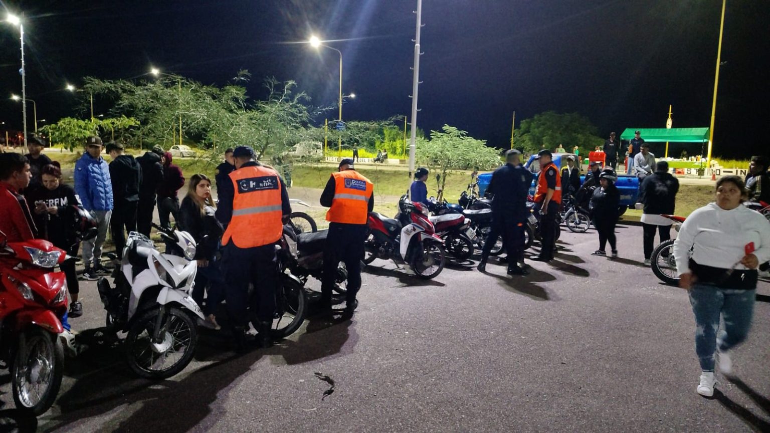 Megaoperativo contra picadas ilegales en Santiago: 51 motos secuestradas y cuatro detenidos
