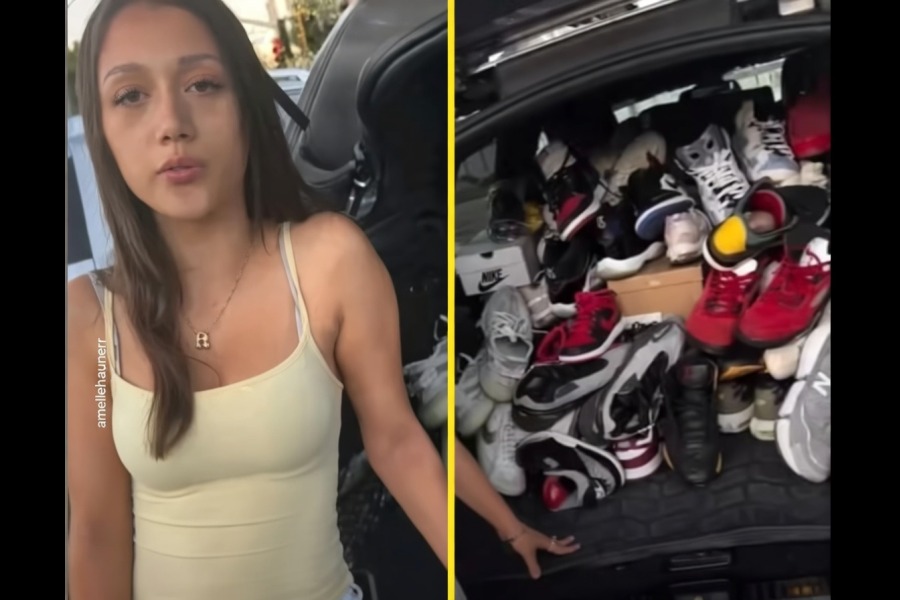 Le vendió las zapatillas de su novio por "mirar a otras mujeres"