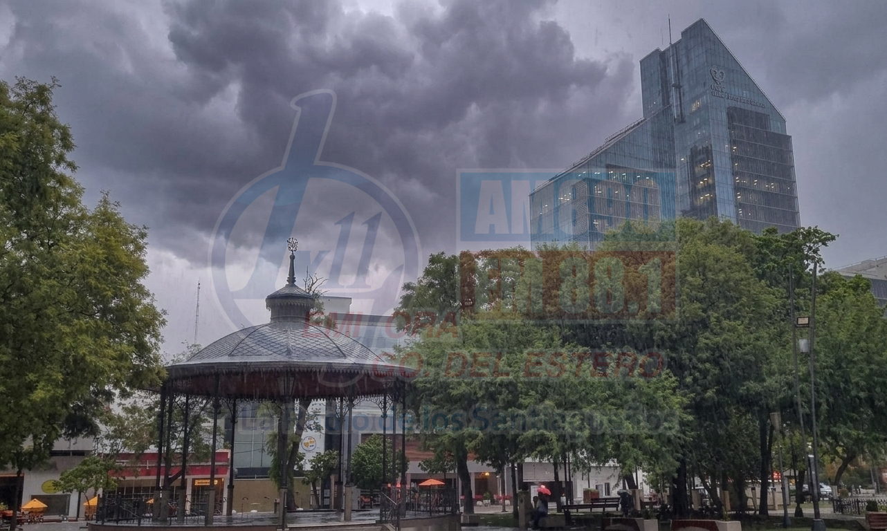 Tormentas y humedad récord para la semana en Santiago: el pronóstico día por día