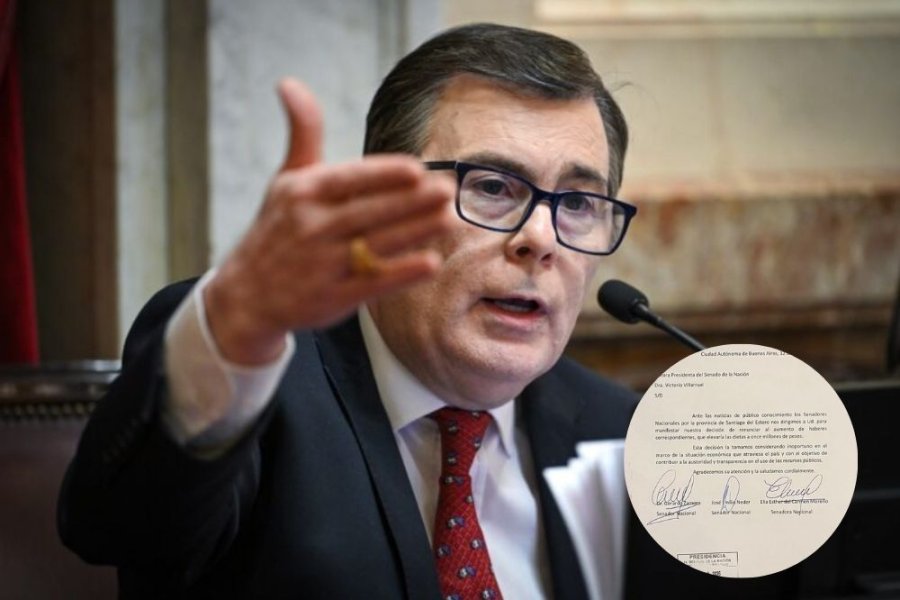 Zamora y los senadores santiagueños renunciaron formalmente al millonario aumento de sus dietas