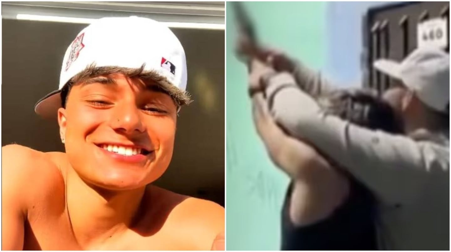 Quién es Santiago Motolo, el actor que se filmó disparando al aire en el barrio 31