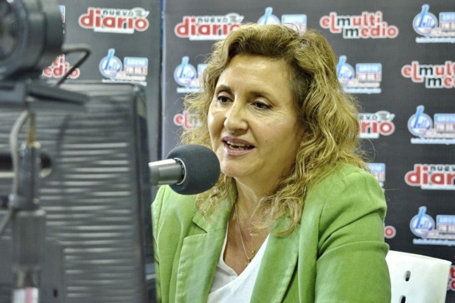 Norma Fuentes supervisó el operativo de emergencia en la Costanera