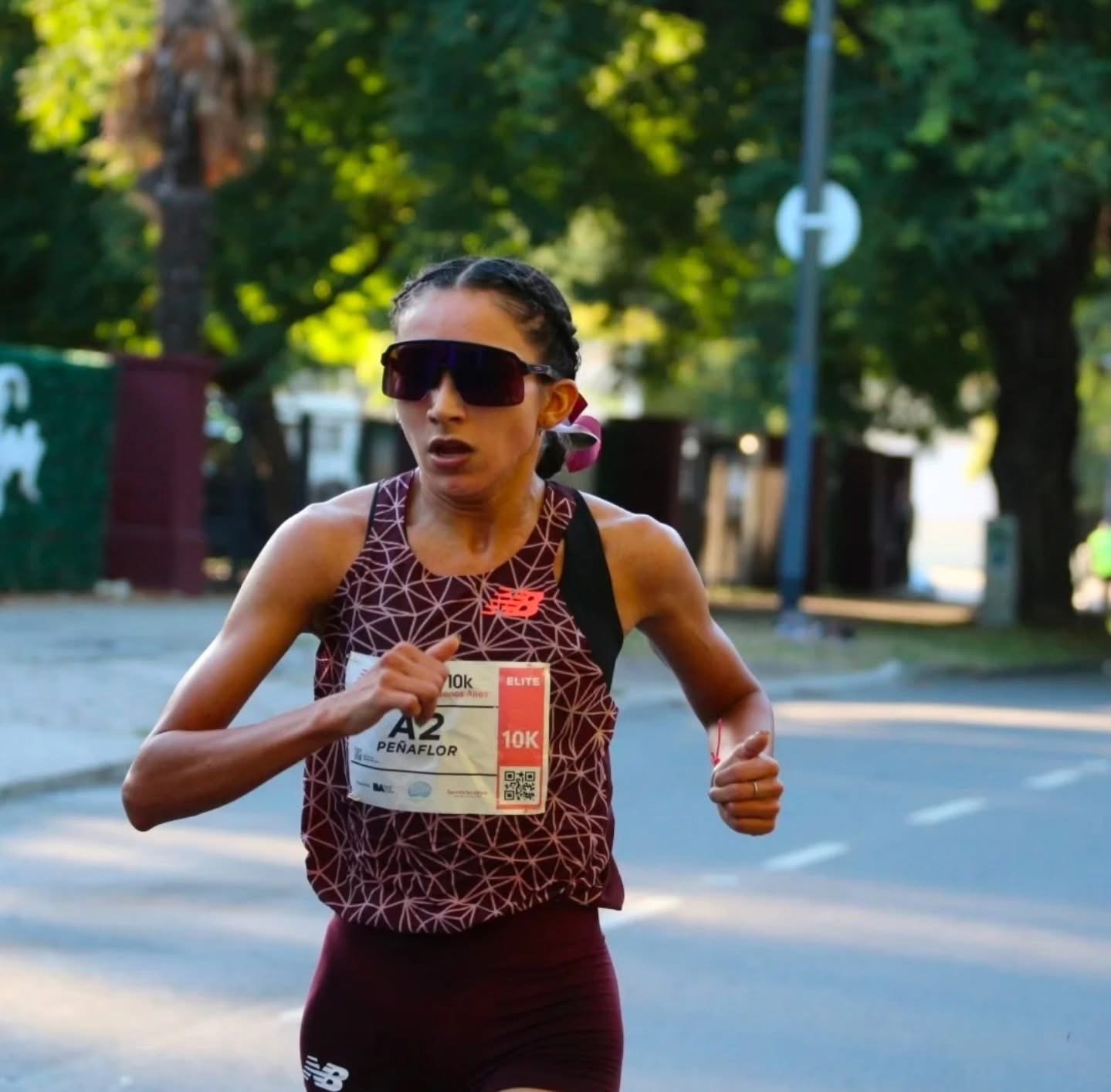 Nélida Peñaflor brilló en Buenos Aires y ganó el 10K del circuito New Balance