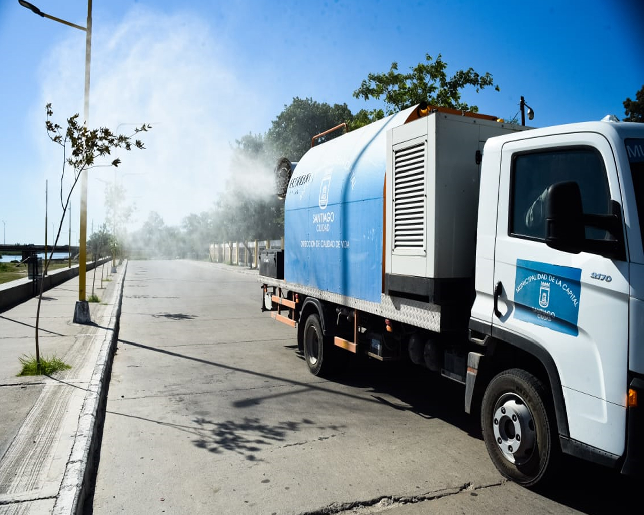 La Municipalidad de la Capital anunció el cronograma de fumigación para esta semana