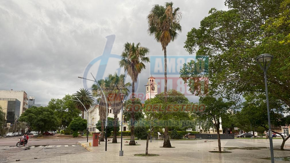 Martes inestable en Santiago del Estero: calor, tormentas y alerta vigente