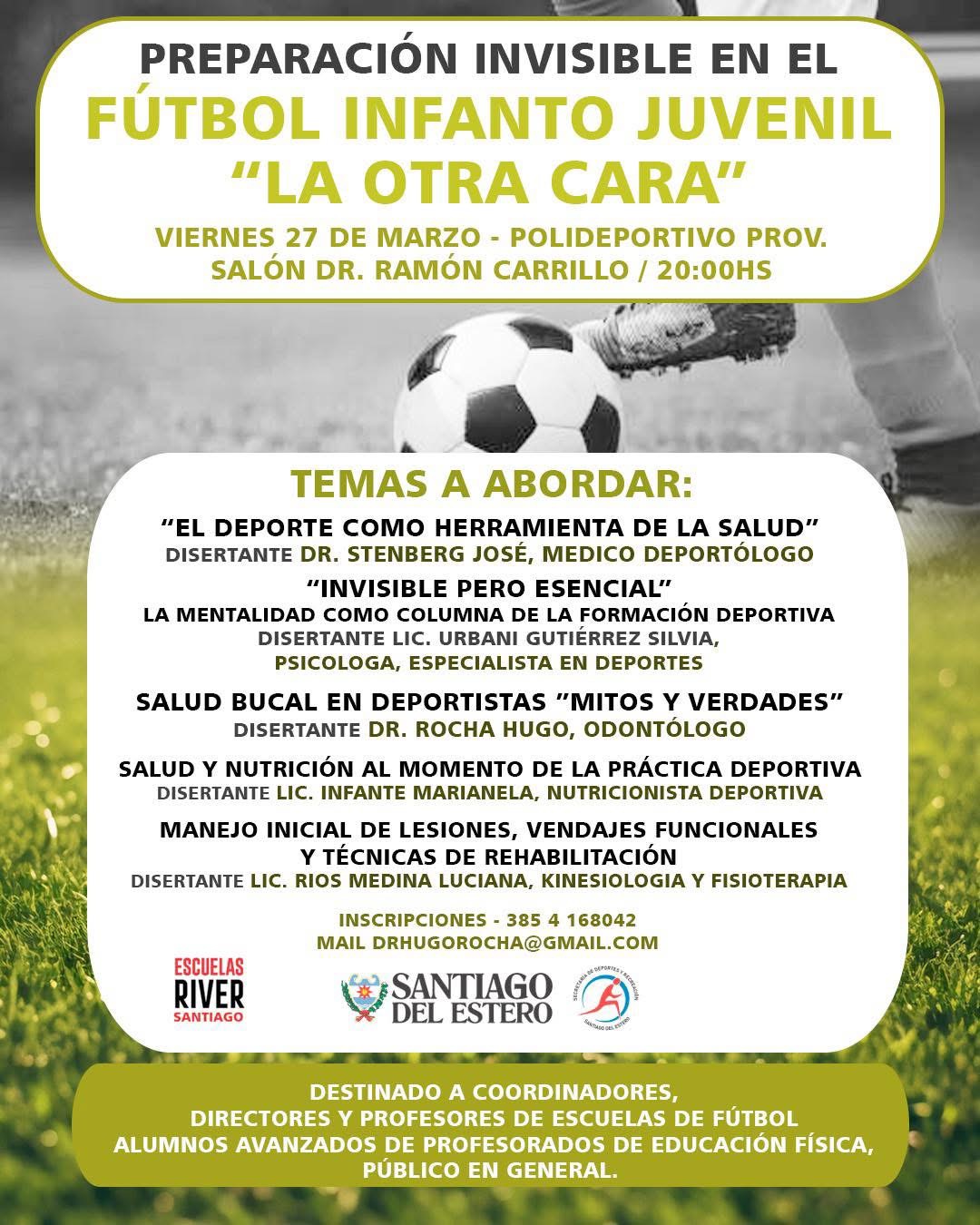 Invitan a jornada sobre preparación integral en el fútbol infanto juvenil