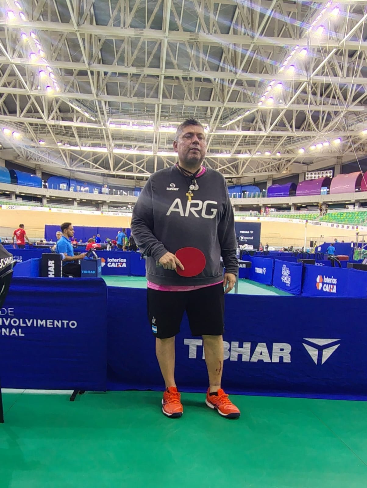 Emilio Javier Sialle representará a la Argentina en el Iberoamericano Máster de Tenis de Mesa en Lima