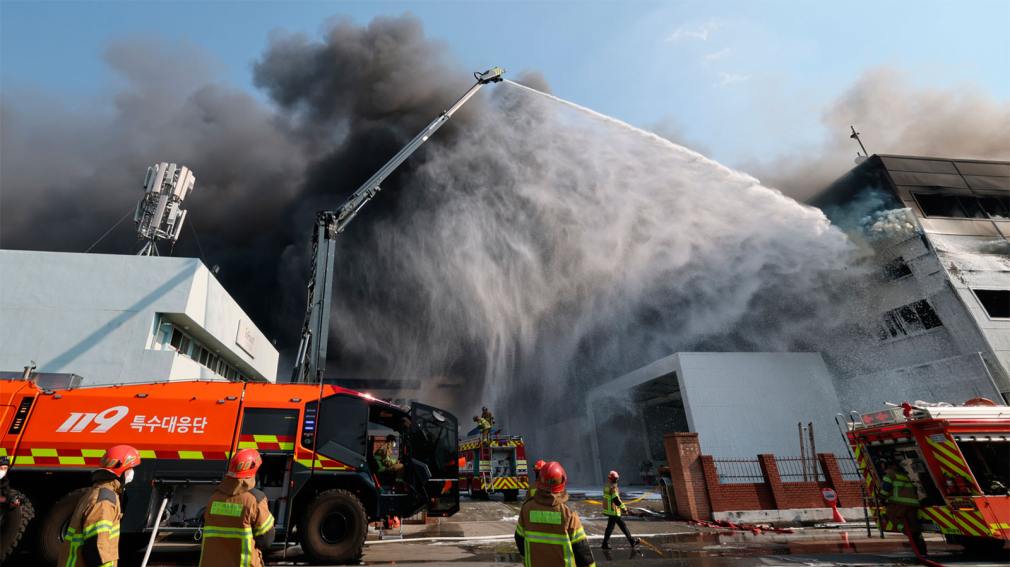 Tragedia en Corea del Sur: once muertos y tres desaparecidos por un incendio