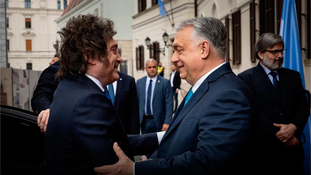 Milei en Hungría: cumbre con Orbán y discurso contra la "invasión" migratoria