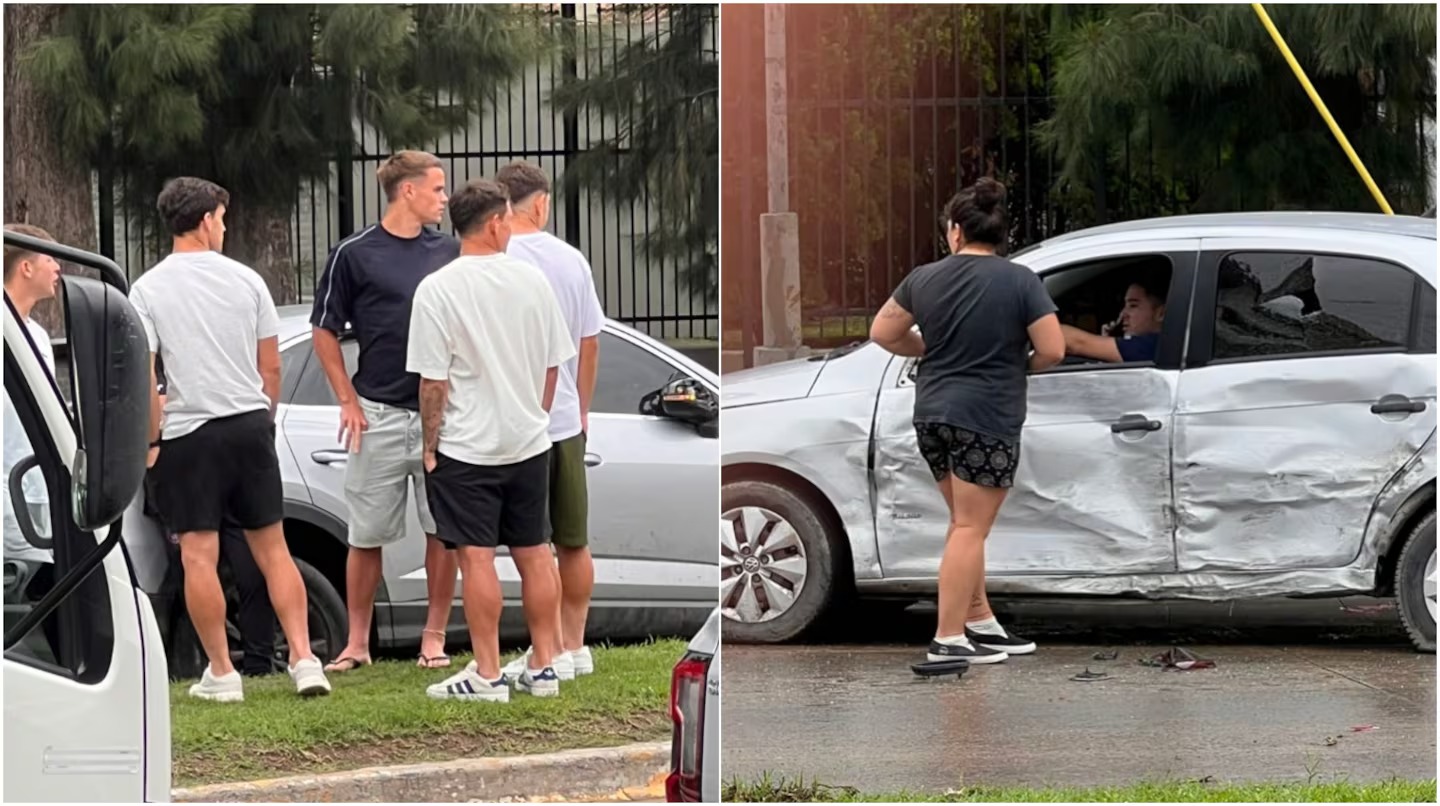Una figura del fútbol argentino chocó en La Plata: se lo investiga por lesiones culposas