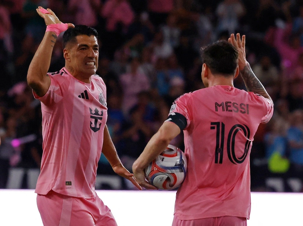 Estreno con sabor a poco: Messi y Suárez rescataron un empate en la inauguración del Nu Stadium